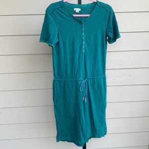 Sundance candance cotton short sleeve knee length dress xs